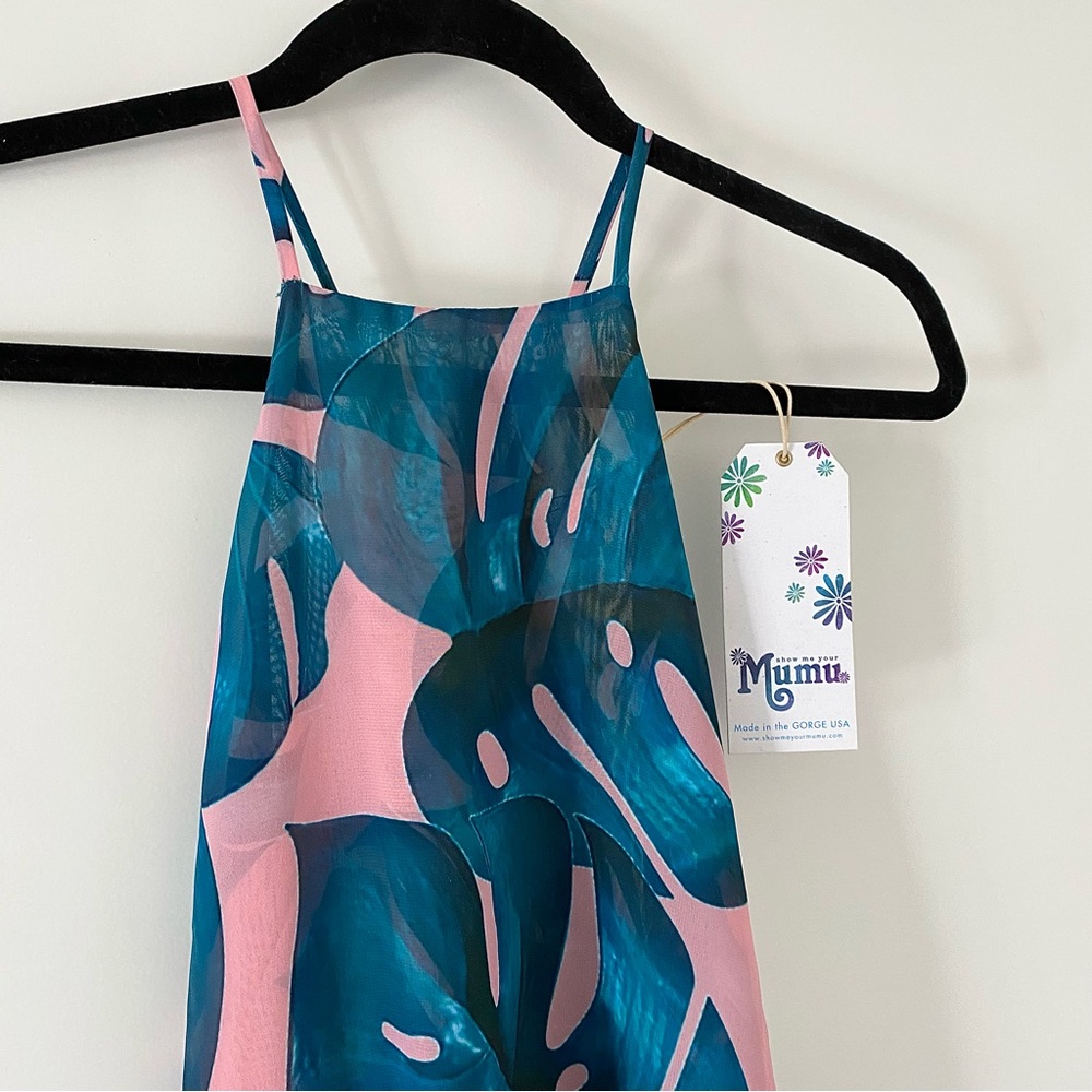 REVOLVE Show Me Your Muu Muu - Byron Dress in Palms Away Print Size Small - Picture 6 of 9